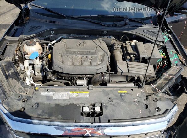 1VWMA7A38MC018084 2021 VOLKSWAGEN PASSAT Черный Вид задней части салона