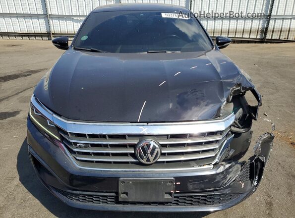 1VWMA7A38MC018084 2021 VOLKSWAGEN PASSAT Черный Вид спереди