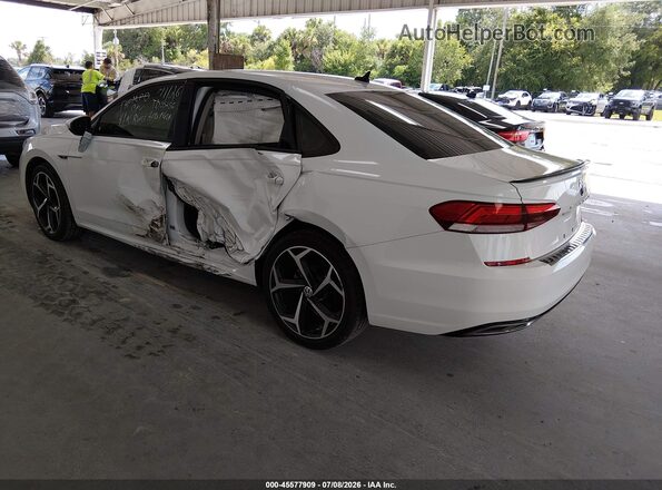 1VWMA7A39LC015337 2020 VOLKSWAGEN PASSAT White უკანა მარცხენა