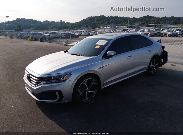 1VWMA7A3XLC016903 2020 VOLKSWAGEN PASSAT Silver Առջևի ձախ երեք քառորդ տեսարան