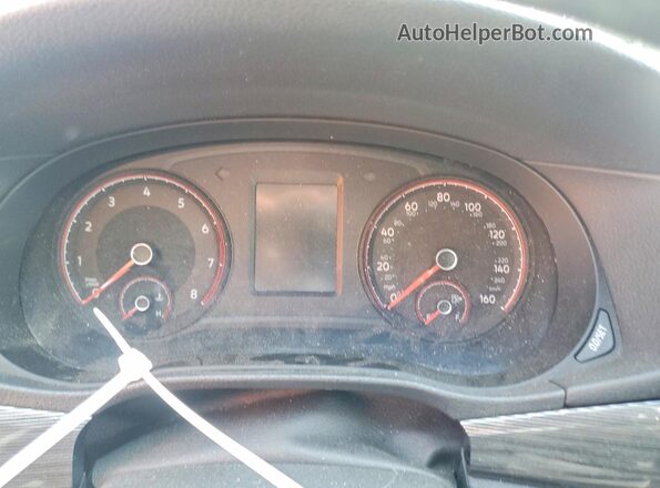 1VWMA7A3XLC018828 2020 VOLKSWAGEN PASSAT White ხელსაწყოთა პანელის ხედი
