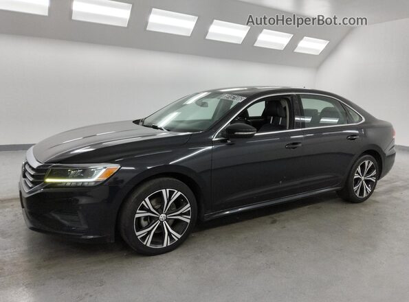 1VWSA7A30MC001822 2021 VOLKSWAGEN PASSAT Black 