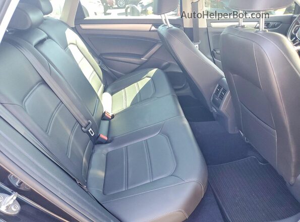 1VWSA7A31LC014979 2020 VOLKSWAGEN PASSAT Черный Вид задних сидений