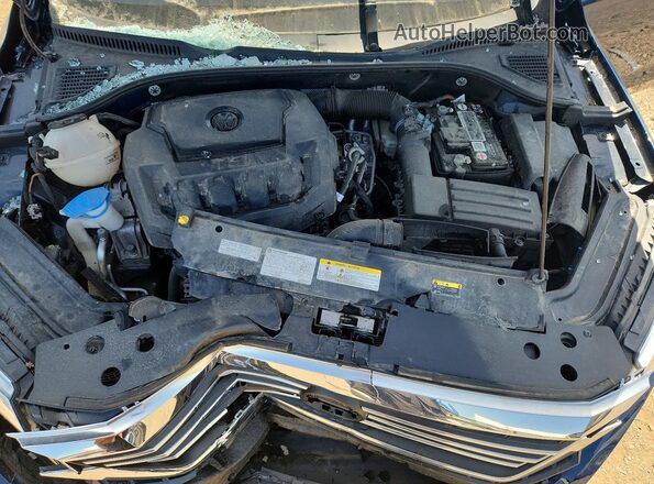 1VWSA7A33MC004097 2021 VOLKSWAGEN PASSAT Синий Вид задней части салона