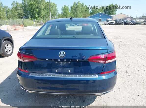 1VWSA7A33MC016749 2021 VOLKSWAGEN PASSAT Turquoise 