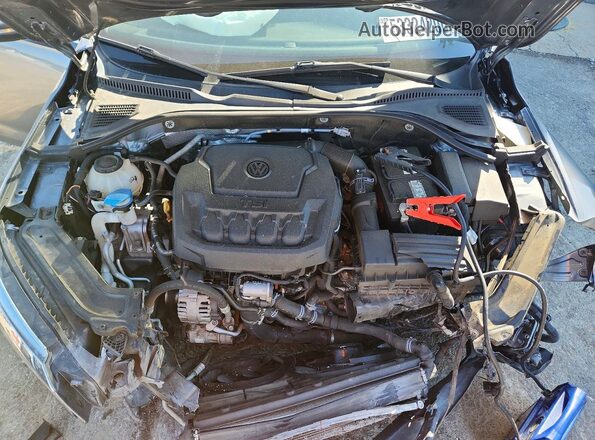 1VWSA7A35MC000455 2021 VOLKSWAGEN PASSAT Gray Rear interior view