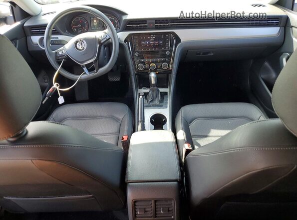 1VWSA7A36MC013585 2021 VOLKSWAGEN PASSAT Charcoal Dashboard view