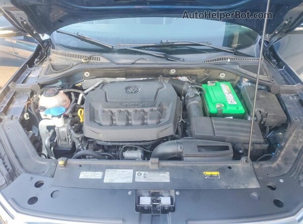 1VWSA7A39LC015247 2020 VOLKSWAGEN PASSAT Blue Вид задньої частини салону