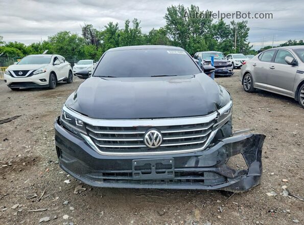 1VWSA7A39MC012480 2021 VOLKSWAGEN PASSAT Black წინა ხედი