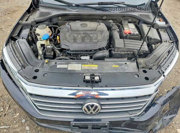 1VWSA7A39MC012480 2021 VOLKSWAGEN PASSAT Black უკანა სალონის ხედი