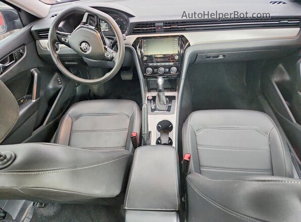 1VWSA7A39MC012480 2021 VOLKSWAGEN PASSAT Black წინა პანელის ხედი