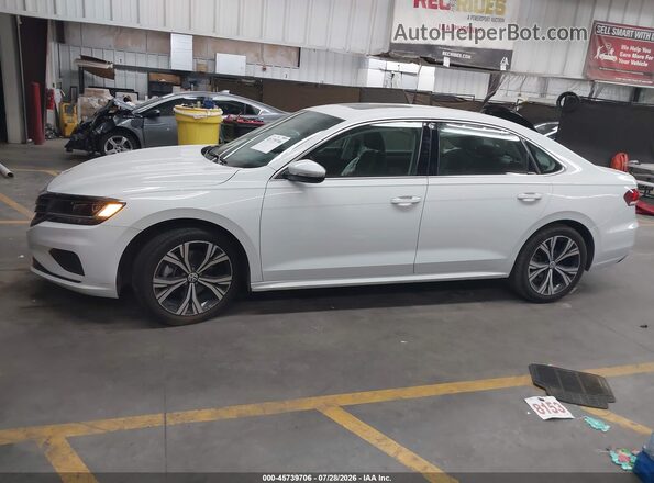 1VWSA7A3XMC013699 2021 VOLKSWAGEN PASSAT White Widok wnętrza 360 stopni