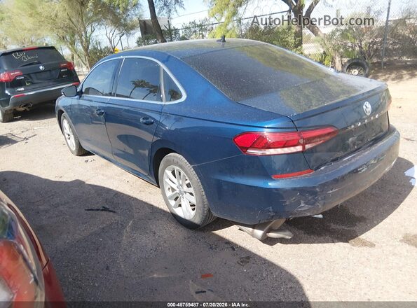 1VWWA7A33LC012295 2020 VOLKSWAGEN PASSAT Dark Blue Հետևի ձախ