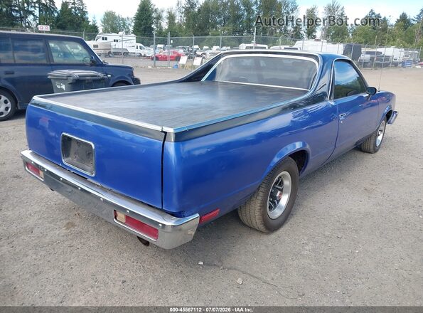 1W80H9K573124     1979 CHEVROLET EL Синий Задняя правая четверть