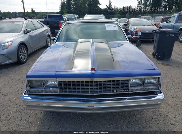 1W80H9K573124     1979 CHEVROLET EL Синий Вид щитка приборов