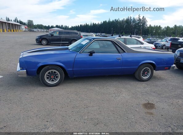 1W80H9K573124     1979 CHEVROLET EL Синий Панорамный вид салона 360°