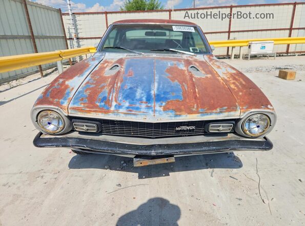 1X93T195572 1971 FORD MAVERICK Синий Вид спереди
