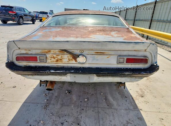 1X93T195572 1971 FORD MAVERICK Синий Вид сзади