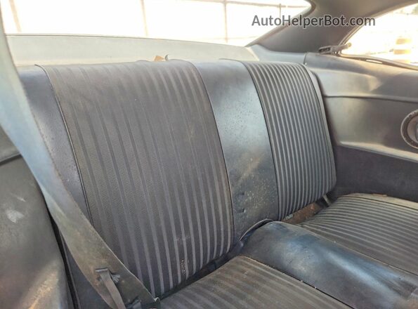 1X93T195572 1971 FORD MAVERICK Синий Вид задних сидений