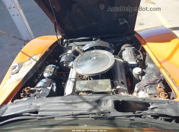 1Z37J3S400665     1973 CHEVROLET CORVETTE Orange Vista trasera