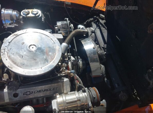 1Z37J3S400665     1973 CHEVROLET CORVETTE Orange Vista interior trasera