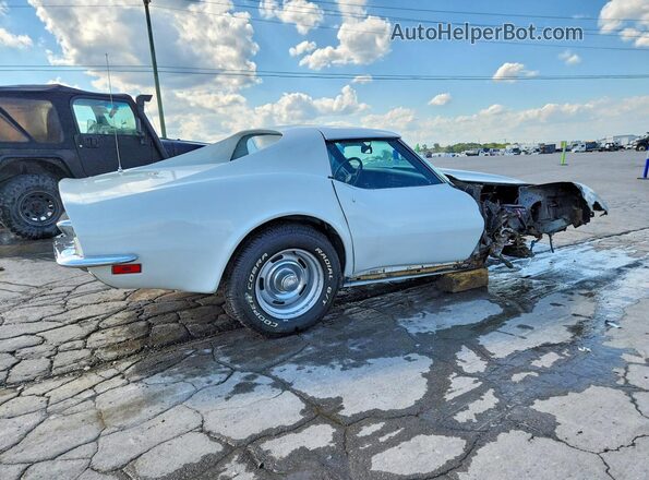 1Z37J3S400799 1973 CHEVROLET CORVETTE White Rear right
