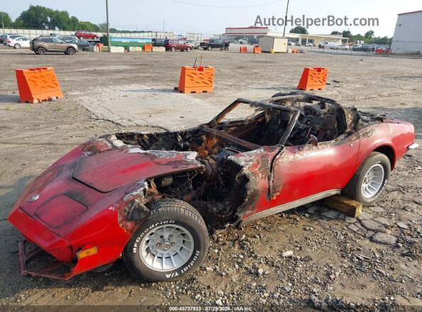 1Z37J3S429505     1973 CHEVROLET CORVETTE Красный Вид спереди