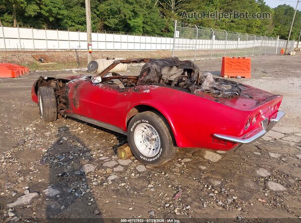 1Z37J3S429505     1973 CHEVROLET CORVETTE Красный Задняя левая четверть