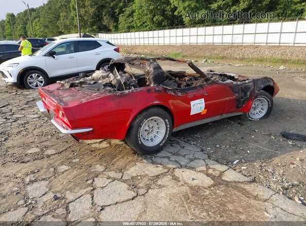 1Z37J3S429505     1973 CHEVROLET CORVETTE Красный Задняя правая четверть