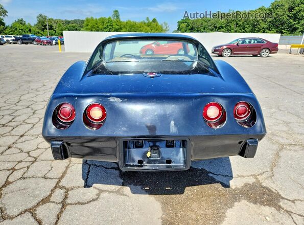 1Z37J5S426212 1975 CHEVROLET CORVETTE Черный Вид сзади