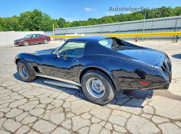 1Z37J5S426212 1975 CHEVROLET CORVETTE Черный Задняя левая четверть
