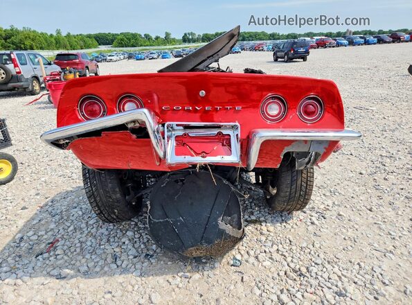 1Z37K2S509197 1972 CHEVROLET CORVETTE Two Tone Vista trasera