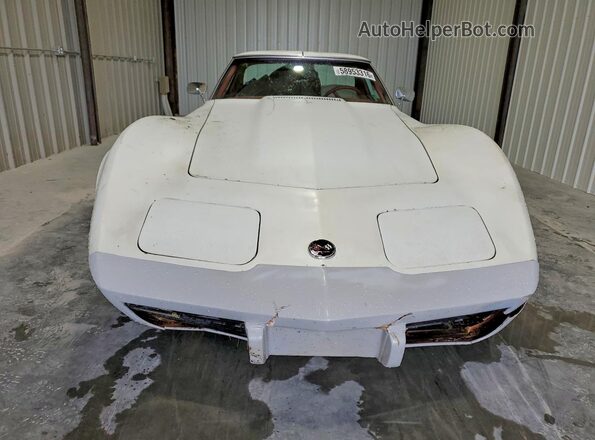 1Z37L6S417639 1976 CHEVROLET CORVETTE Белый Вид спереди