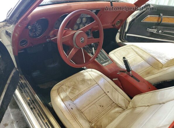 1Z37L6S417639 1976 CHEVROLET CORVETTE Белый Вид панели приборов