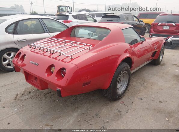 1Z37L7S425879     1977 CHEVROLET CORVETTE Красный Задняя правая четверть