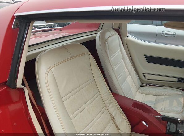 1Z37L7S425879     1977 CHEVROLET CORVETTE Красный Вид наклейки с VIN-кодом
