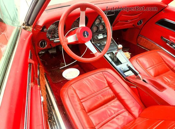 1Z37L7S427513 1977 CHEVROLET CORVETTE Белый Вид панели приборов