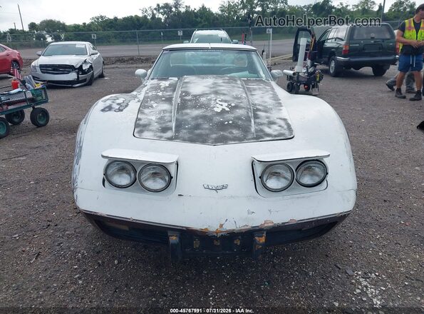 1Z37L7S427973     1977 CHEVROLET CORVETTE Белый Вид щитка приборов
