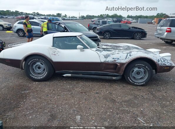1Z37L7S427973     1977 CHEVROLET CORVETTE Белый Вид задней части салона