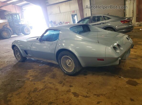 1Z37L7S444562 1977 CHEVROLET CORVETTE Blue Tył lewy