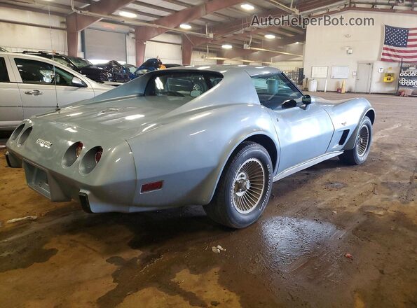 1Z37L7S444562 1977 CHEVROLET CORVETTE Blue Tył prawy