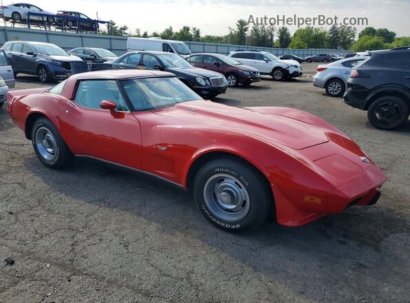 1Z8748S436863 1978 CHEVROLET CORVETTE Red წინა მარჯვენა