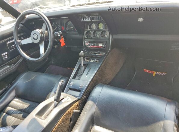 1Z8749S407239 1979 CHEVROLET CORVETTE Black Dashboard view