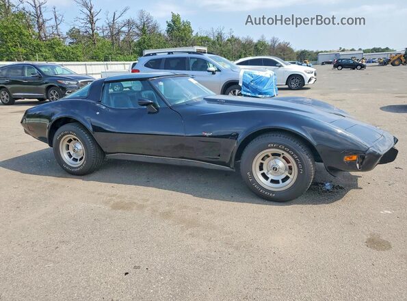 1Z8749S407239 1979 CHEVROLET CORVETTE Black Front right