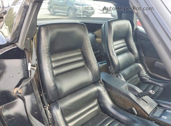 1Z8749S407239 1979 CHEVROLET CORVETTE Black Rear seats view