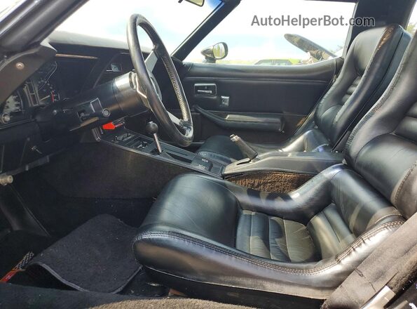 1Z8749S407239 1979 CHEVROLET CORVETTE Black Front interior view