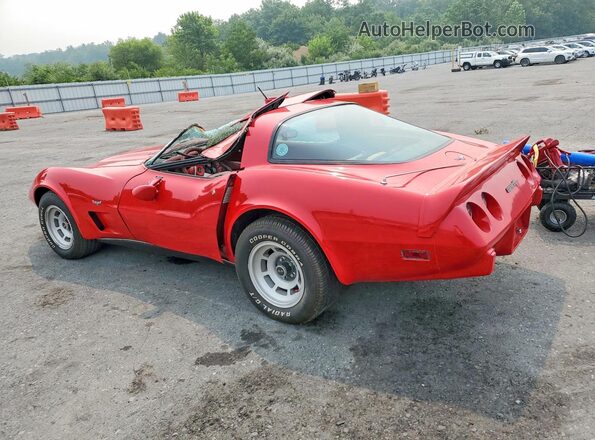 1Z8749S425037 1979 CHEVROLET CORVETTE Red Tył lewy