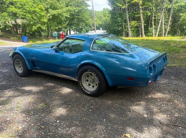 1Z8749S437854 1979 CHEVROLET CORVETTE Blue Tył lewy
