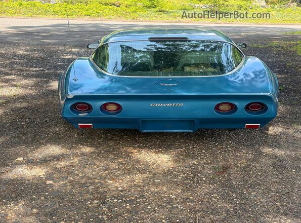 1Z8749S437854 1979 CHEVROLET CORVETTE Blue Widok z tyłu