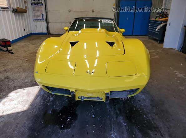 1Z8789S403228 1979 CHEVROLET CORVETTE Yellow Вид спереду